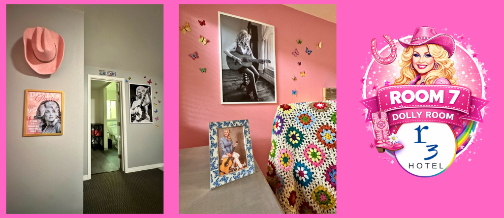 Dolly Theme Room - Dolly Parton designed room.