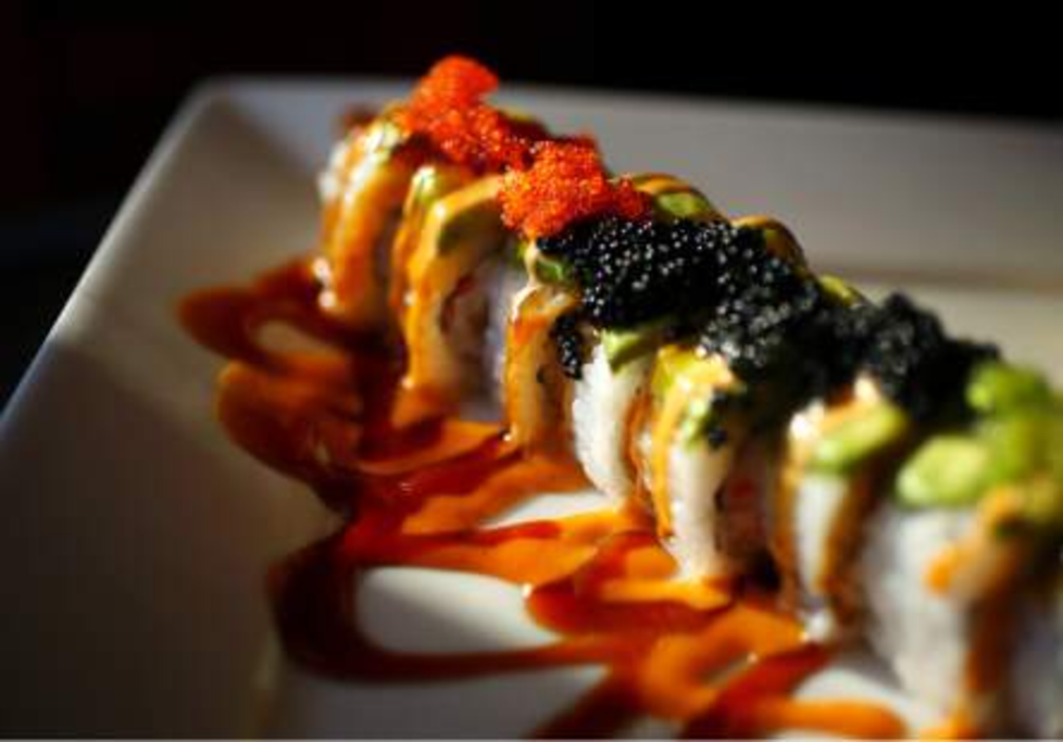 Pink lady sushi roll