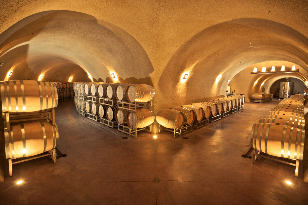 Freeman Wine Cave Interior