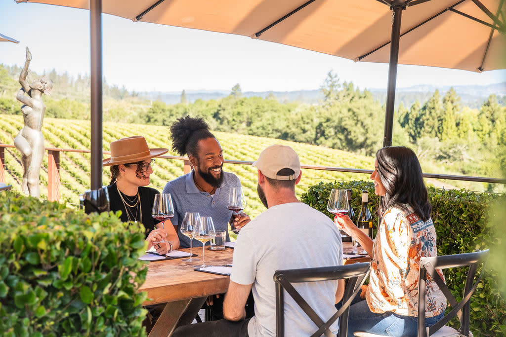 Signature Wine Tasting on the Terrace