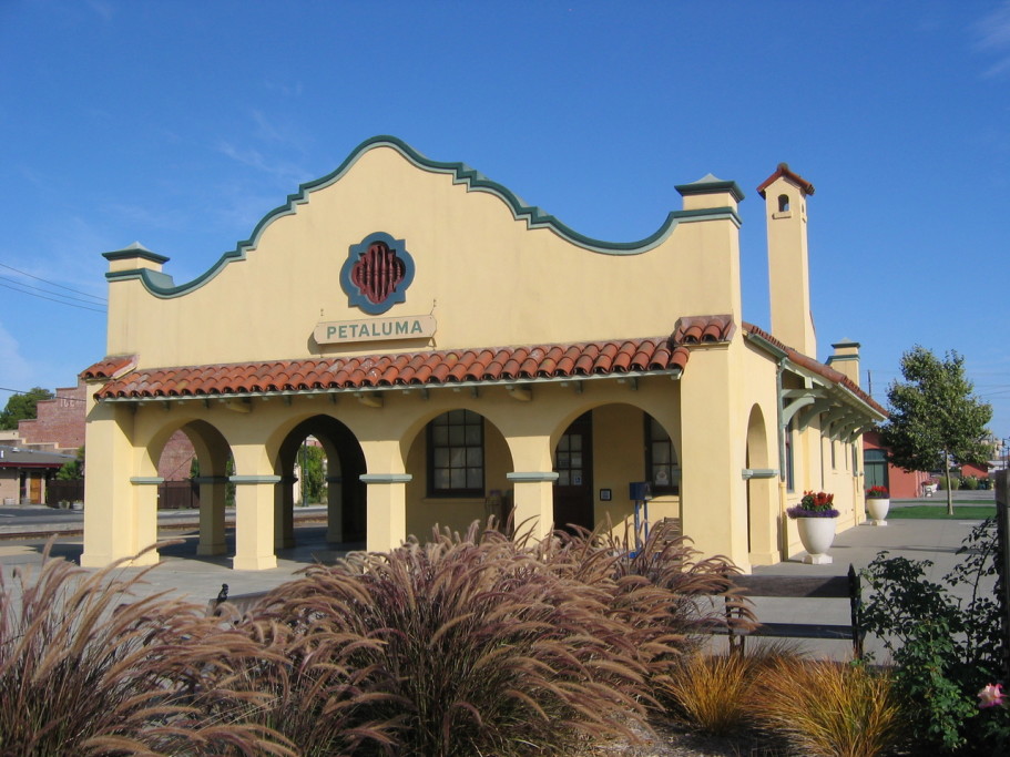 Petaluma Visitors Center in the Historic Train Depot