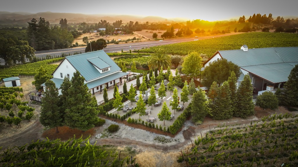 Merriam Vineyards Drone
