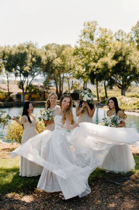 Twirling Bride