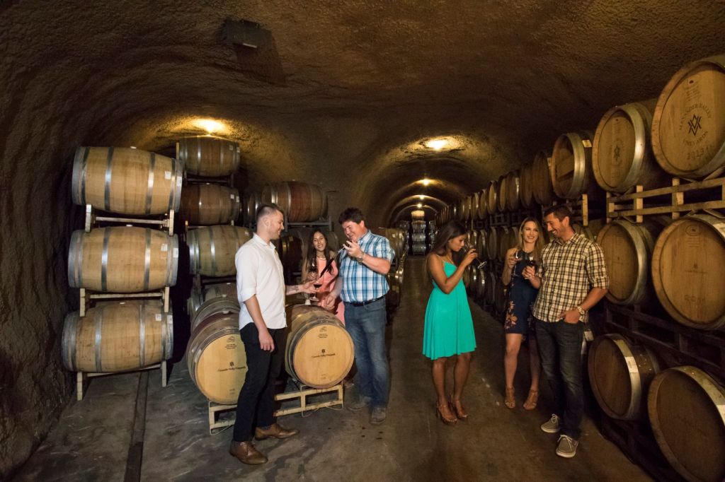 Cave tour and Barrel tasting