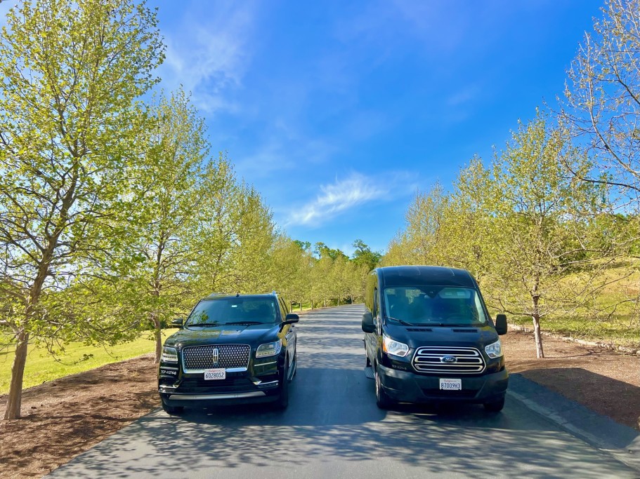 Both Vehicles - Book your Sonoma Wine Tour with us!