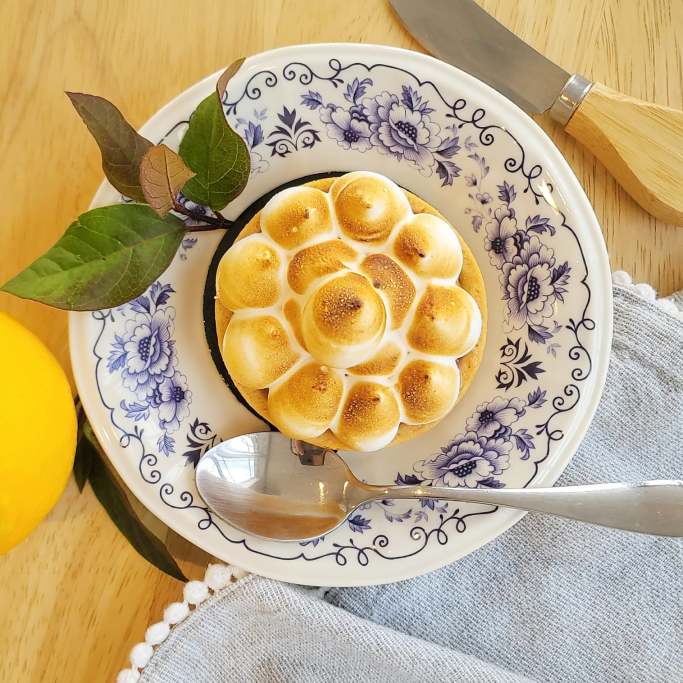 Local Meyer Lemon Meringue Tart by Chef Buttercup, Fleur Sauvage Chocolates