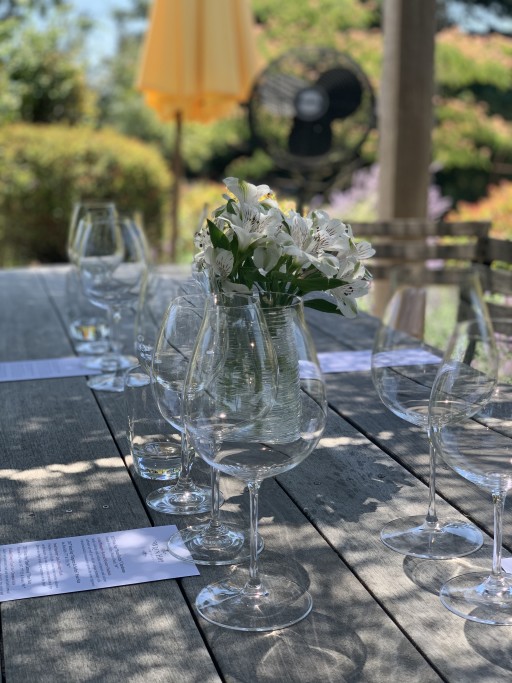 Outside Tasting Space