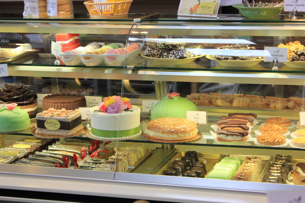 Delicious tastes at a local french bakery