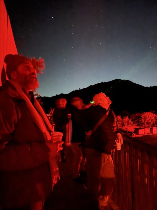 Gazing at the stars