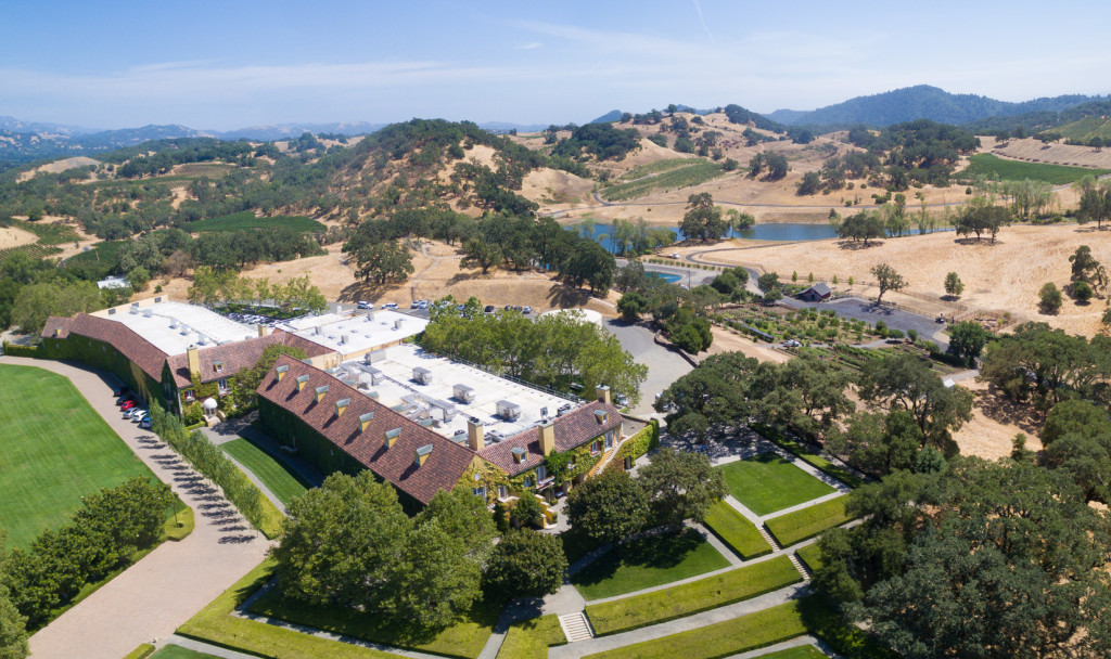 Jordan Winery Aerial View