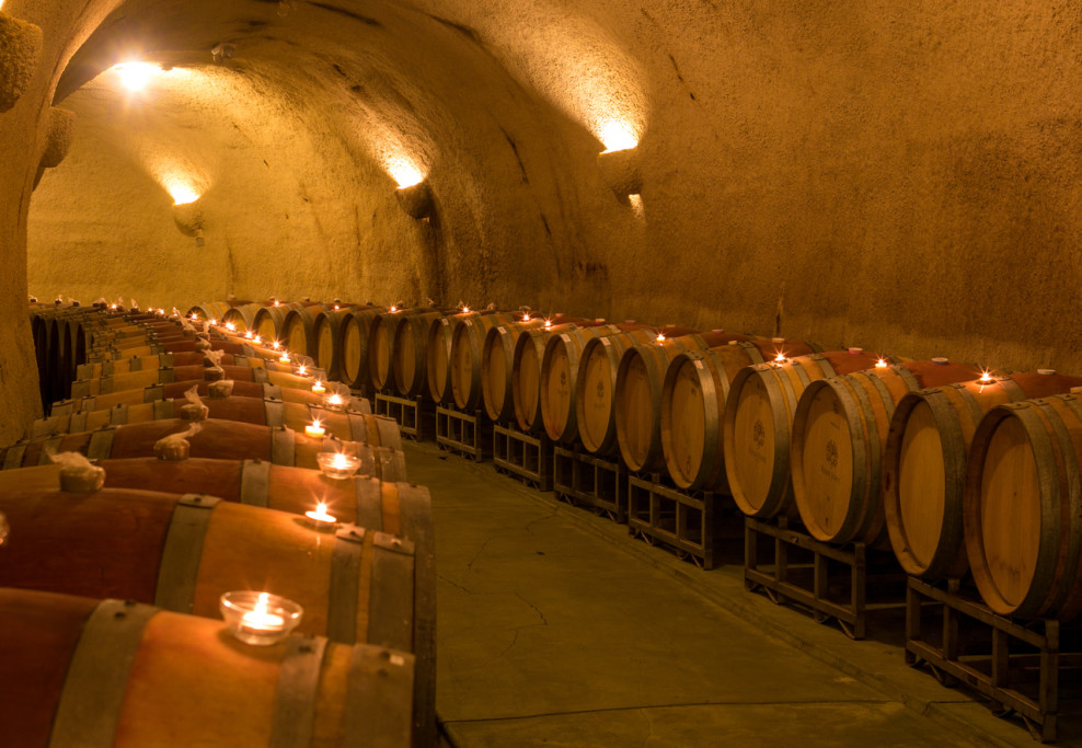 Barrels at Keller Estate Winery