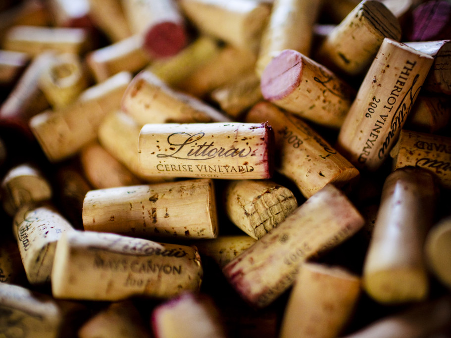 Corks at Littorai Wines