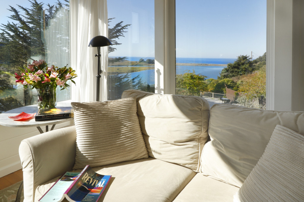 Views that stretch to the Ocean from just about anywhere in the house.