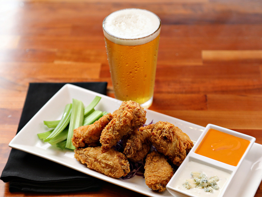 Neoclassic Buffalo Wings at Jackson's Bar and Oven - Photo by Will Bucquoy