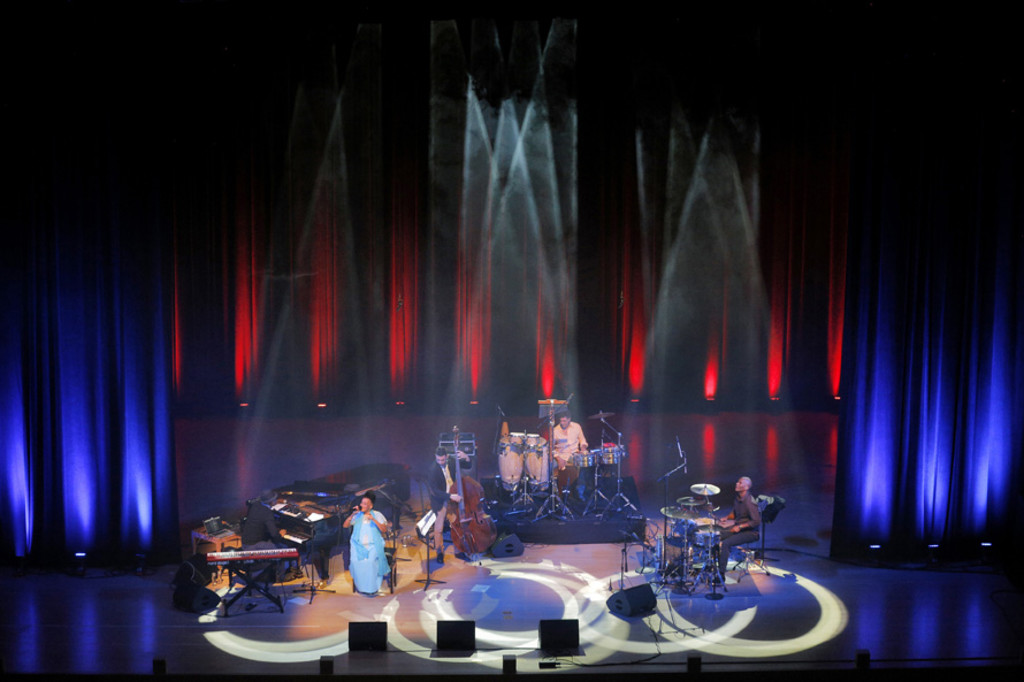 Omara Portuondo - Omara Portuondo performing in Weill Hall on October 2, 2016.