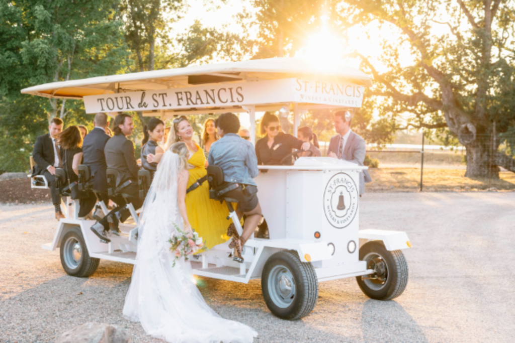 Wedding Day Trolley Rides