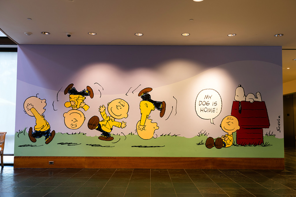 Peanuts Mural Wall