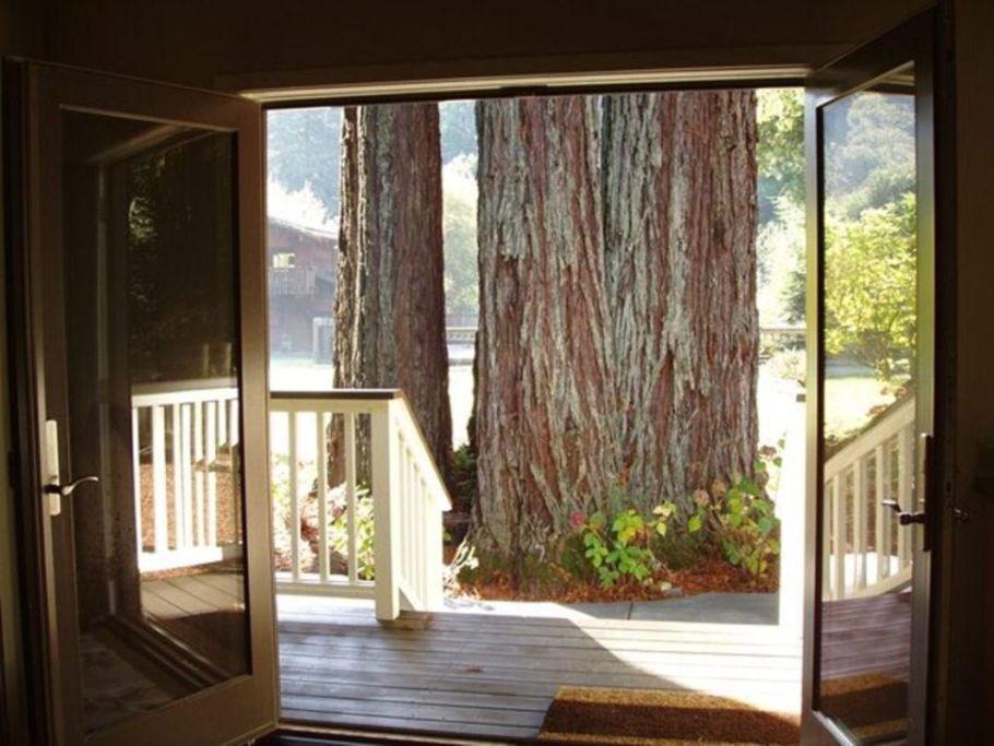 Doorway at Villa Ratto - Redwoods