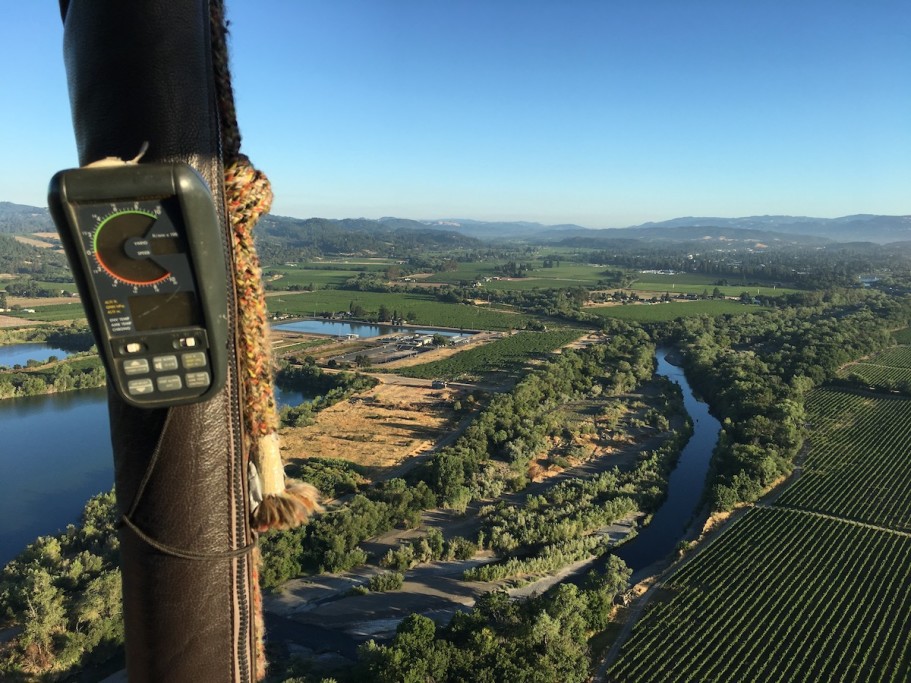 Looking North to Healdsburg