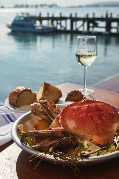 Rocker Oysterfeller's at the Wharf Fresh Crab
