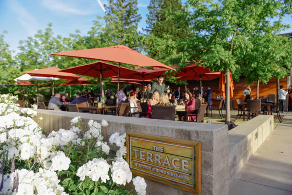 Rodney Strong Vineyards Terrace Vine to Table Experience