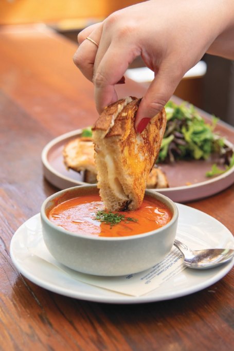 Tomato Soup and Grilled Cheese