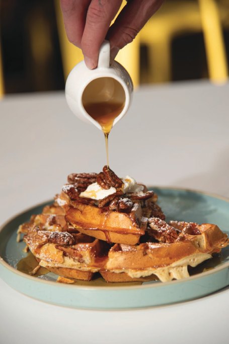 Maple Bacon Waffles