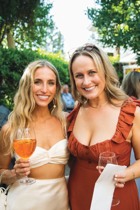 Guests at Sunflower Party