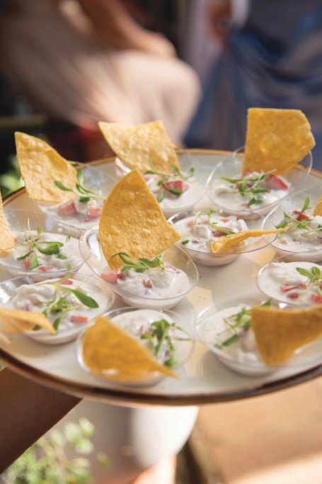 Ceviche Passed Appetizer