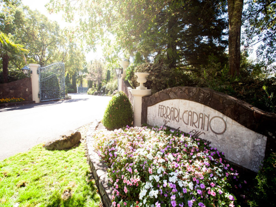 Ferrari-Carano Entrance