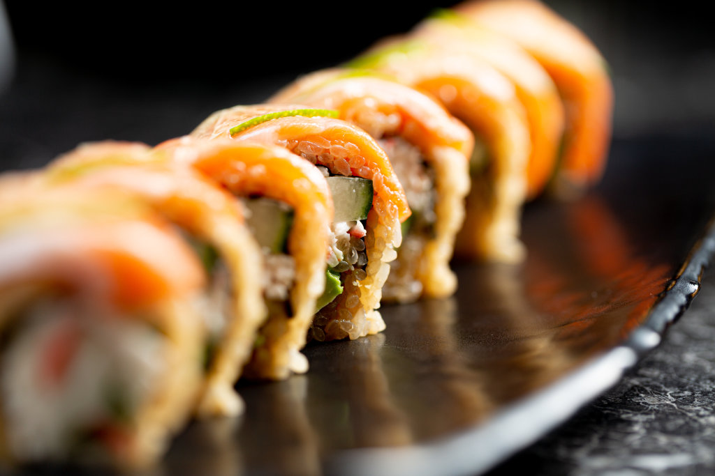 Salmon Citrus Roll