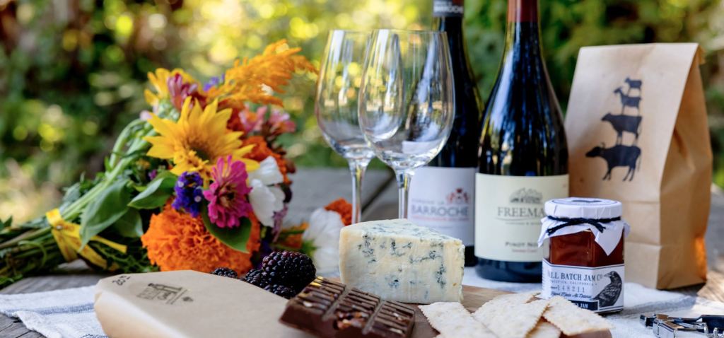 Sonoma Coast Favorites - Flowers, Wine, Local Artisan Food & Chocolate