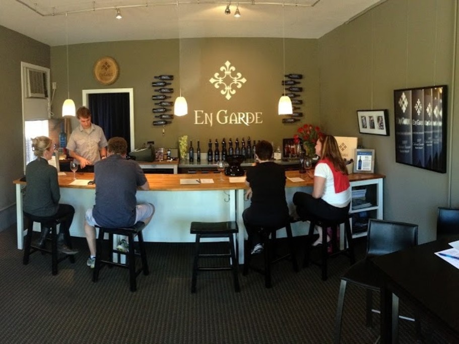 Tasting Lounge at En Garde Winery