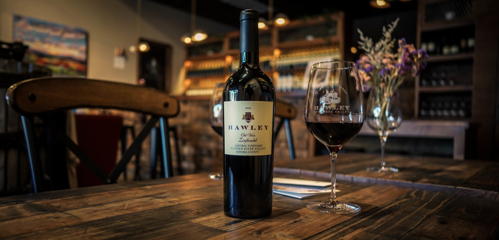 Zin in Hawley Tasting Room