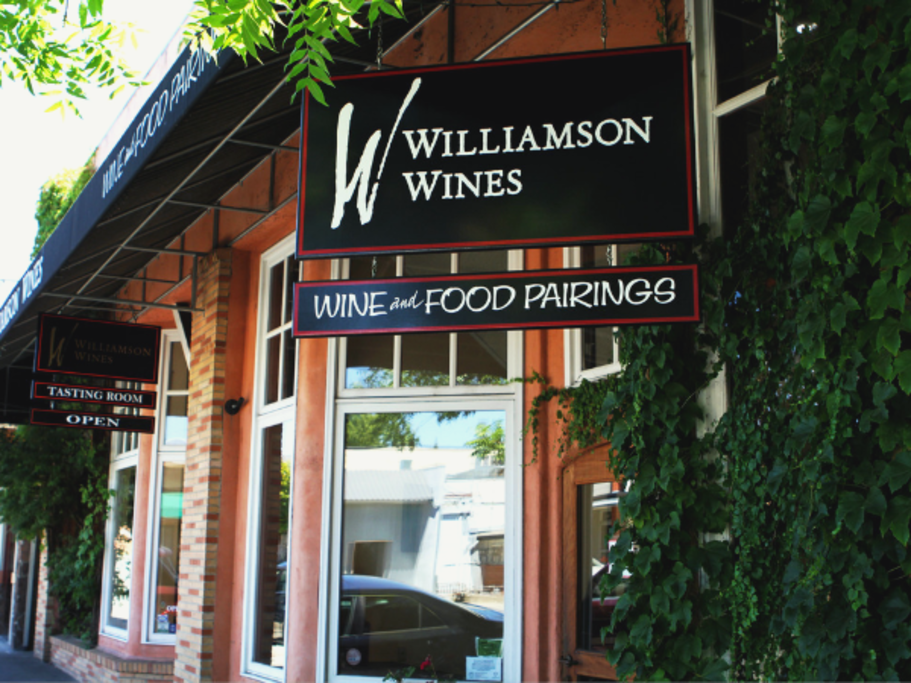 Williamson Wines Tasting Room at 134 Matheson