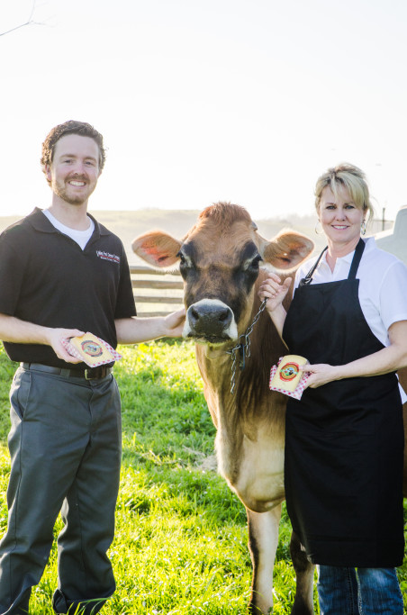 Valley Ford Cheese Company - Karen & her son Joe