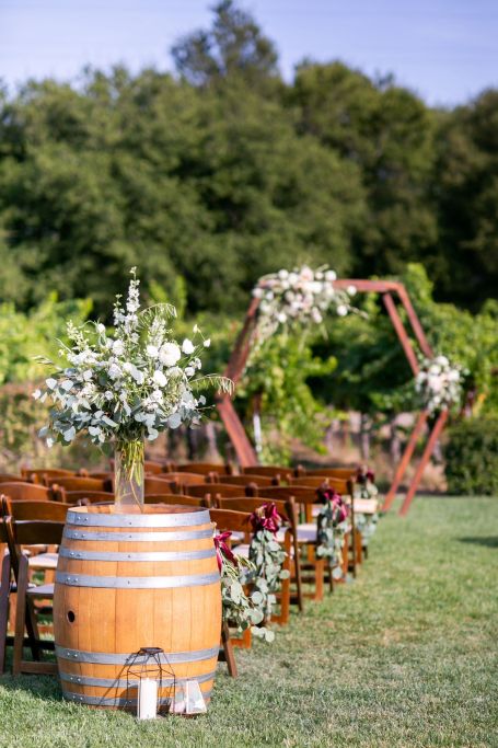 Vineyard Wedding Ceremony