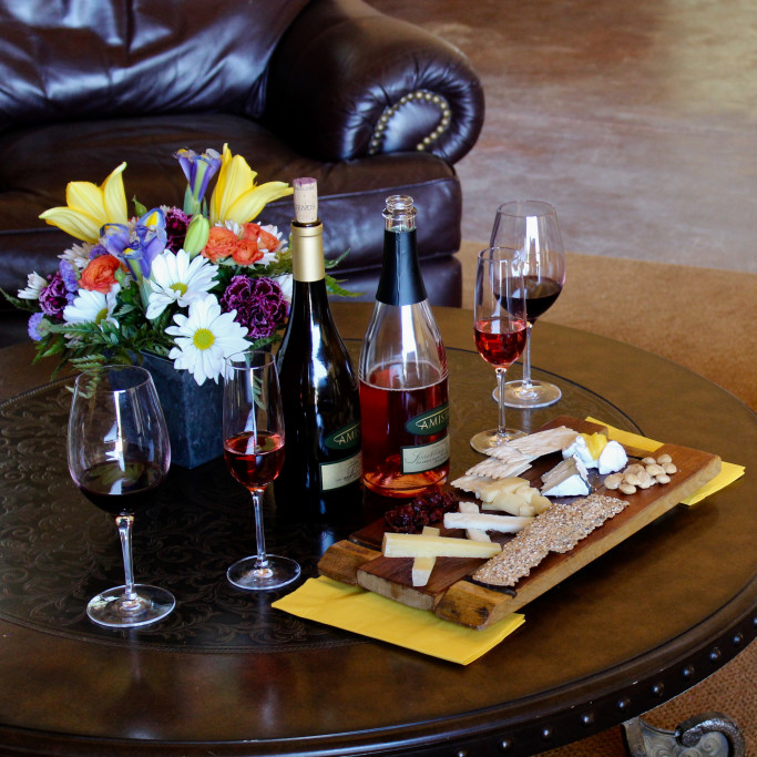 Wine and Cheese for 2 at Amista Vineyards