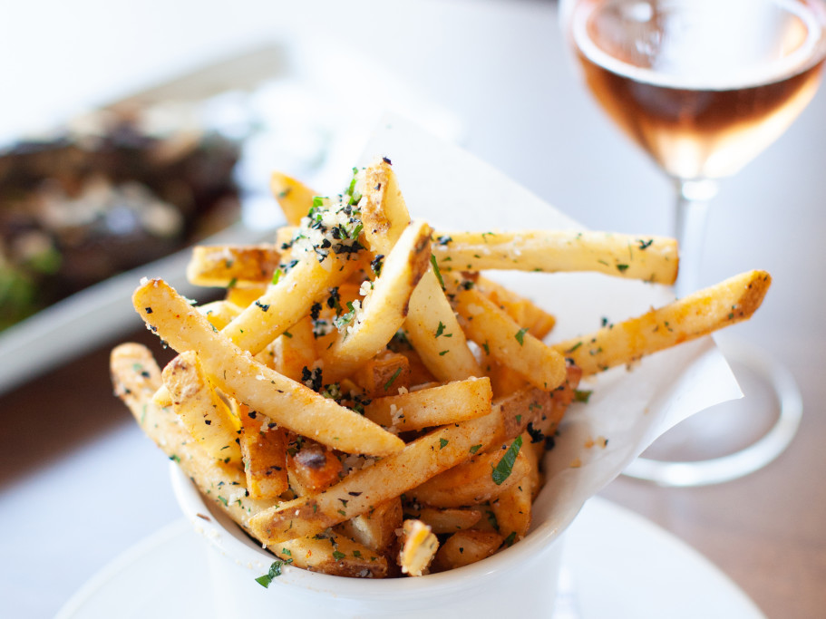 Truffle Fries and Bubbles