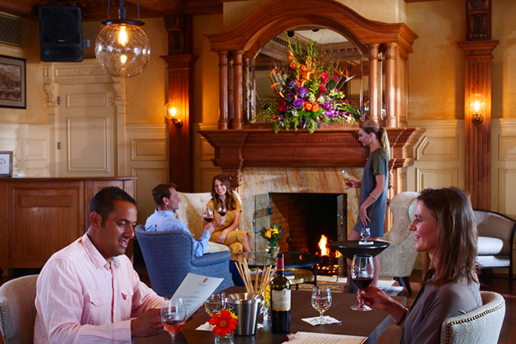 Zina Lounge Interior - Wine Tasting