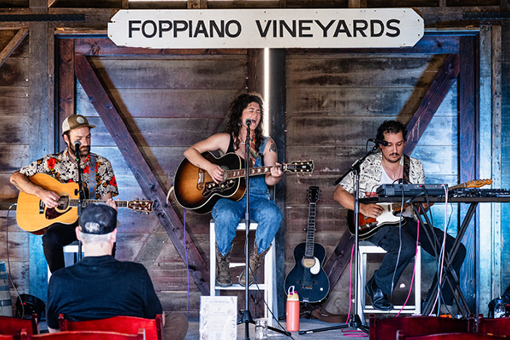 Join us for music events in the historic barn.