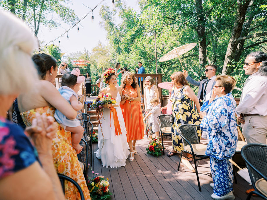 Wedding Ceremony on the Decks