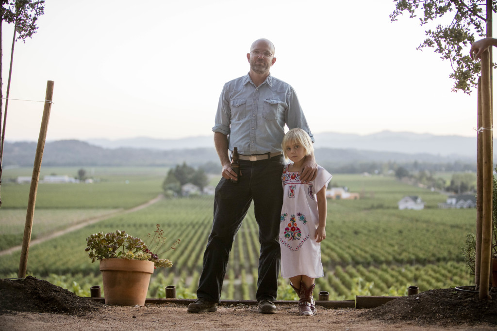 Jake and Frances Hawkes at Red Winery - The Red Winery Vineyard was planted by Stephen and Paula Hawkes in 1973.