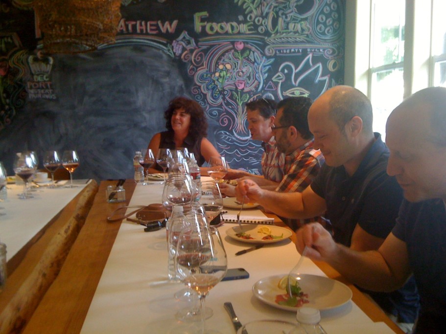 Food and Wine pairing events at Paul Mathew Vineyards