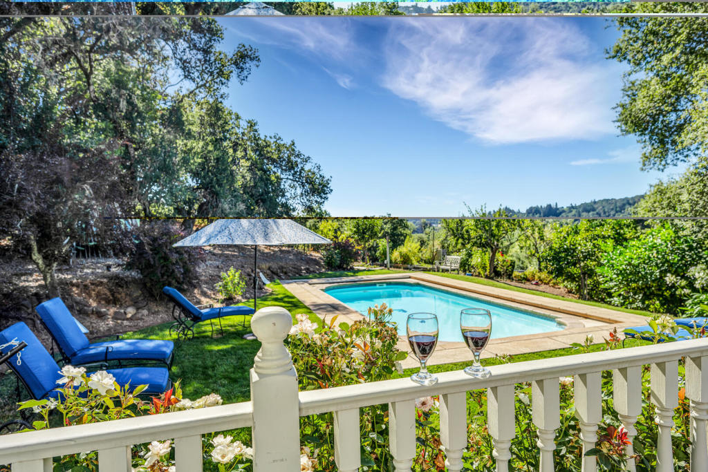 Backyard Pool View