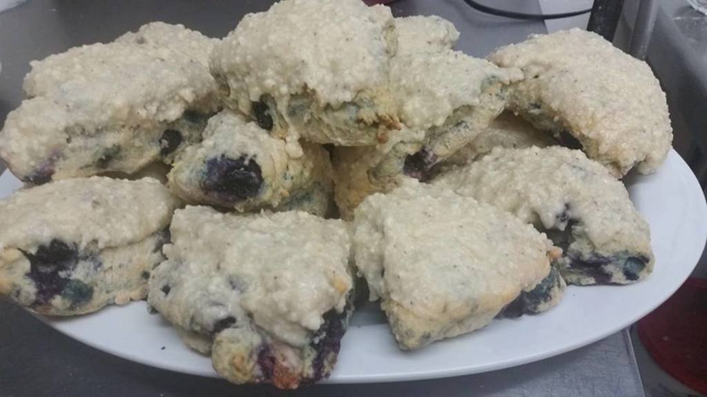 Blueberry Brown Butter Scones
