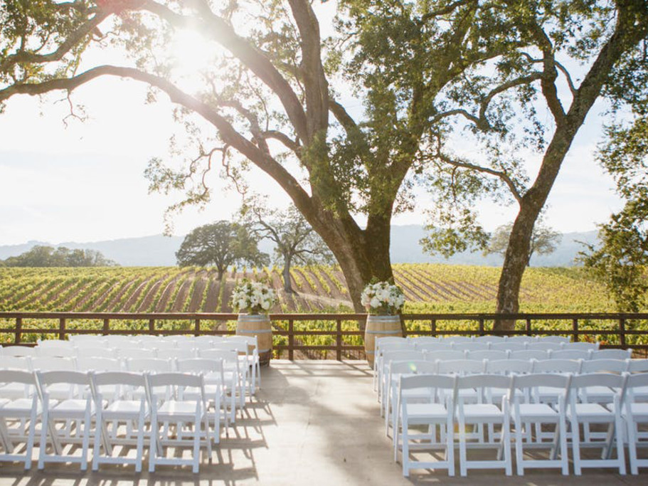 B.R. Cohn Winery & Olive Oil Company wedding