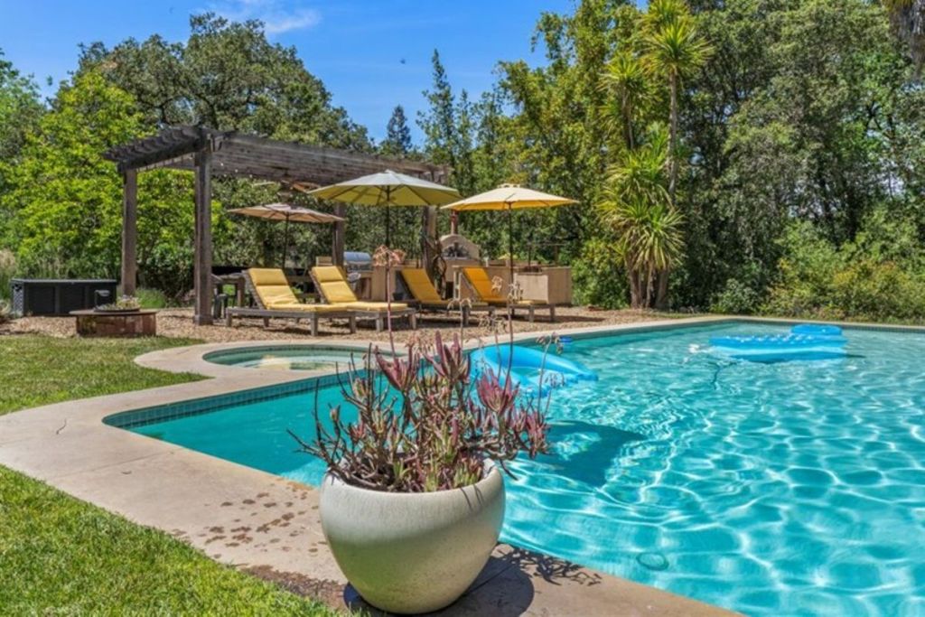 Poolside Lounging