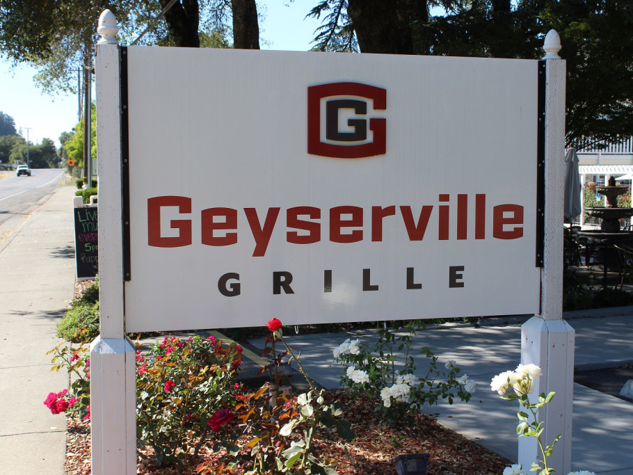 Geyserville Grille sign