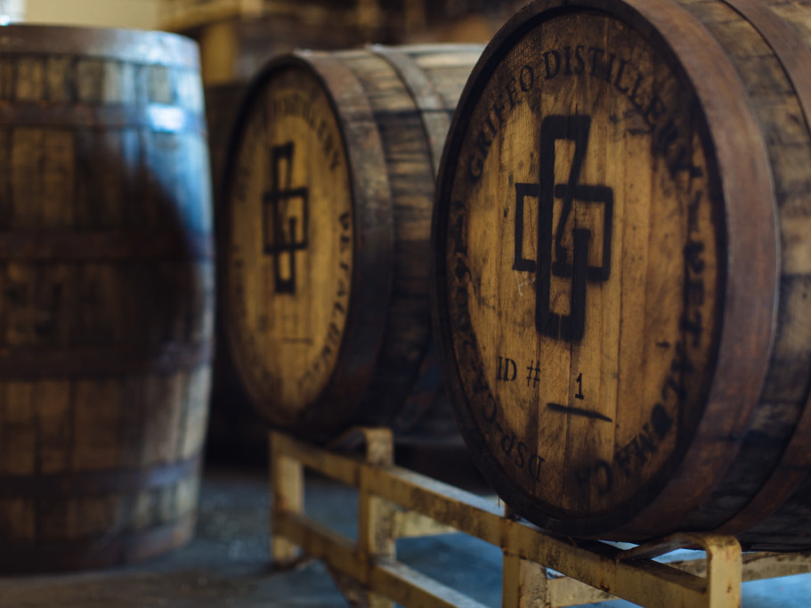 Griffo Distillery barrels